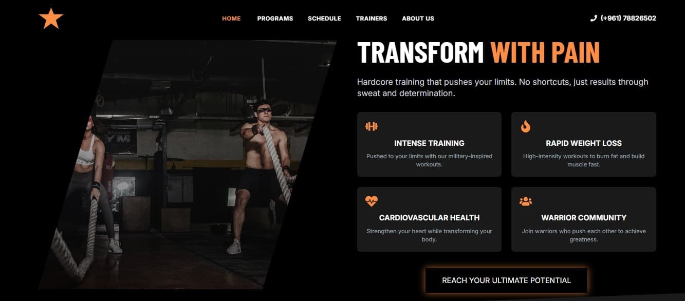 Gym Portfolio